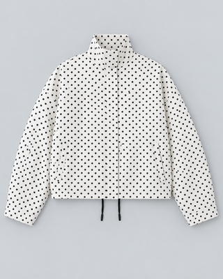 POINTILLE — Polka-dot top and shorts set