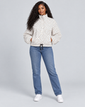 POINTILLE — Polka-dot top — front view