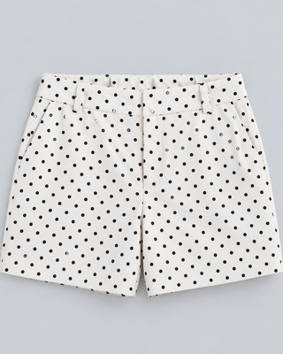 POINTILLE — Polka-dot shorts