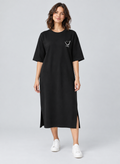 RELAX — Oversized T-shirt dress