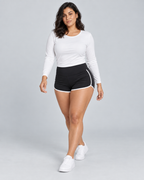 RETRO — Sports shorts with contrast piping