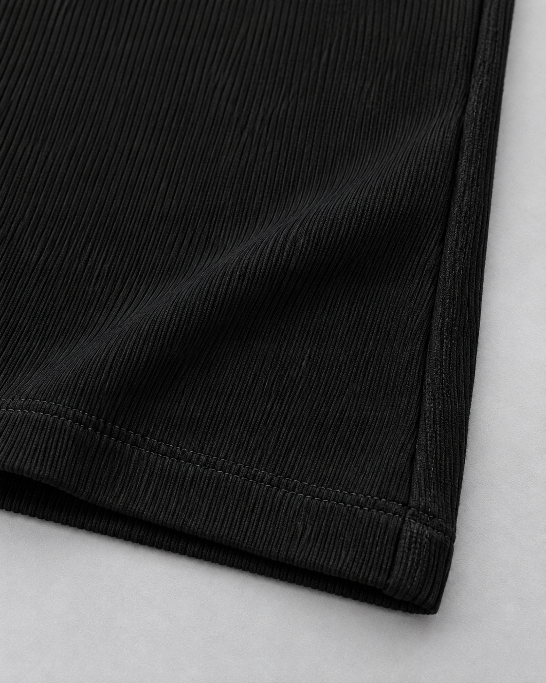 RIB — Sleeveless ribbed mini dress