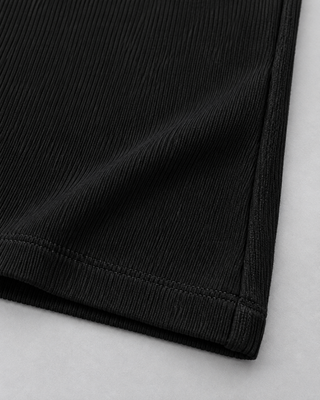 RIB — Sleeveless ribbed mini dress
