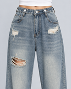 RIPPED — Relaxed distressed jeans
