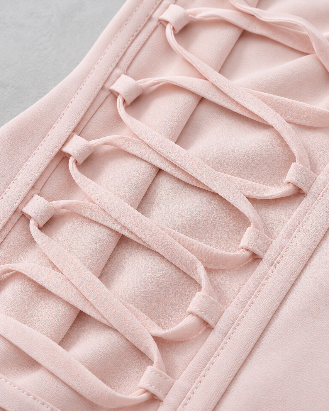 SCENE — Draped open-back maxi dress