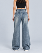 SEVENTY — Flared jeans — back view