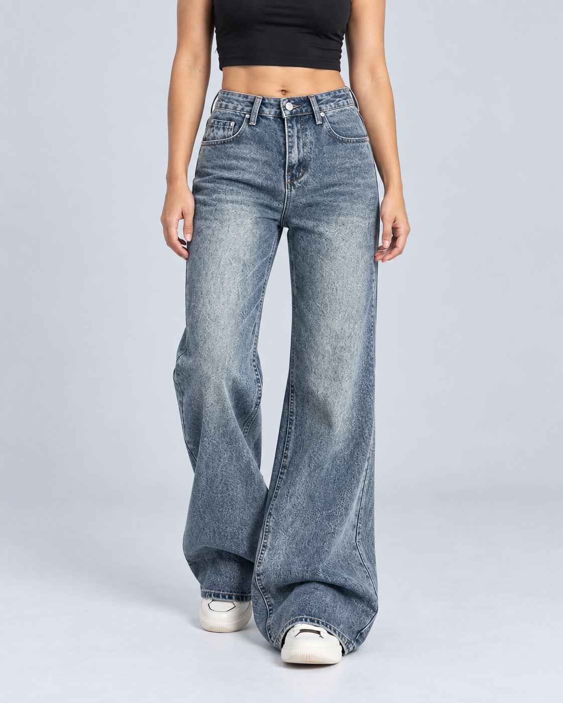 SEVENTY — Flared jeans — front view