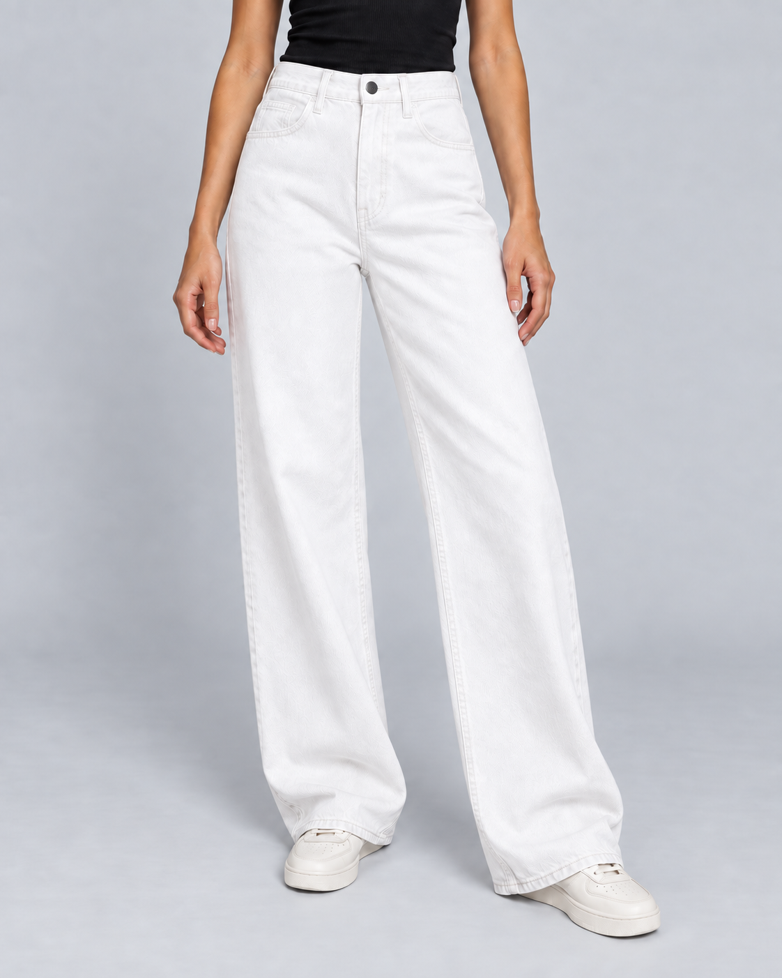 SKYE — Wide-leg jeans — front view