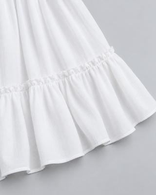 SOL — Lace-detail strappy mini dress