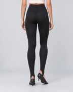 SPARK — Glitter-effect leggings — back view