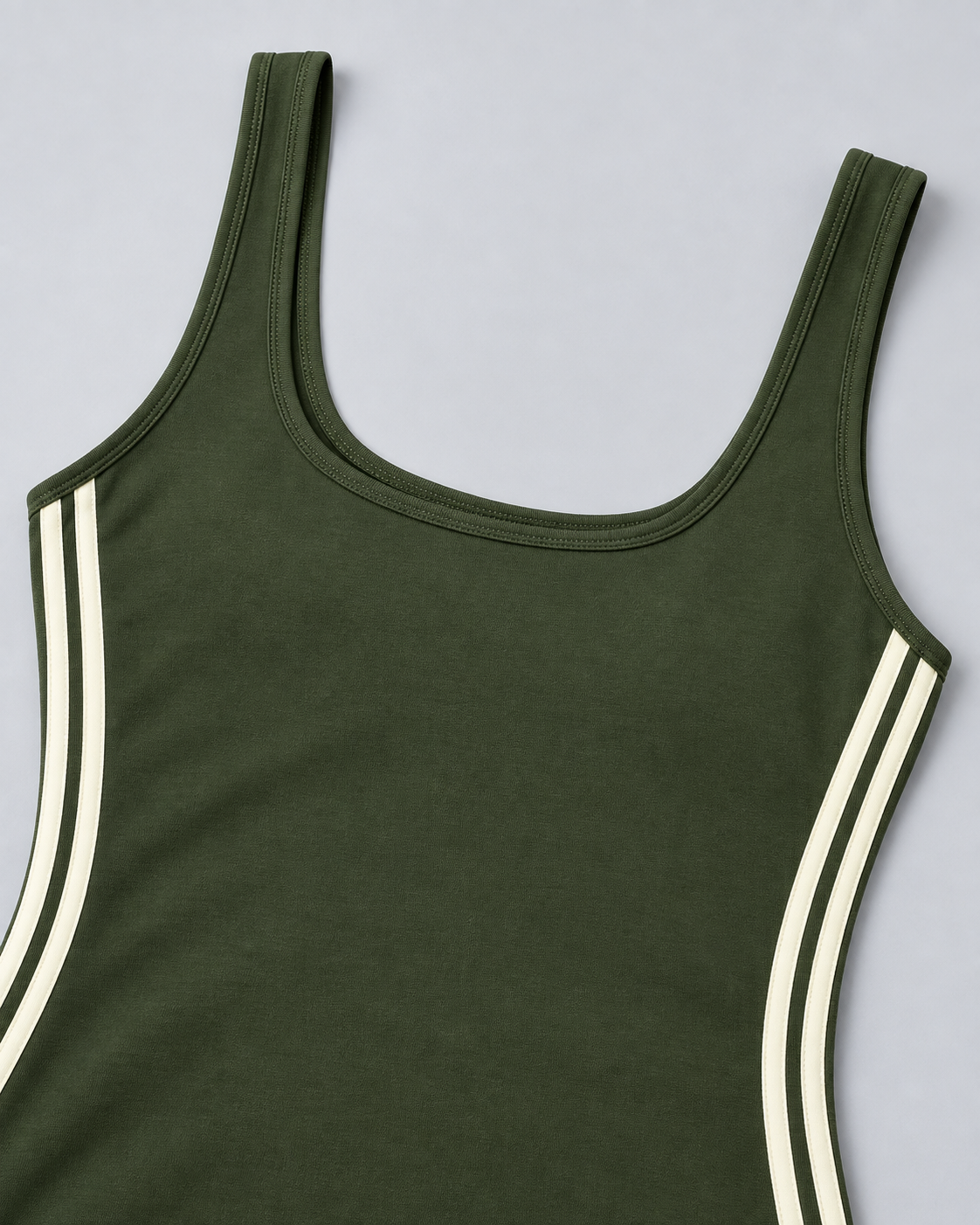 SPORTY — Contrast-stripe mini dress