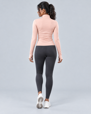 SPRINT — Zip-front sports jacket — back view