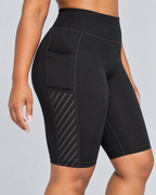 STRIDE — Cycling shorts with pockets and panels