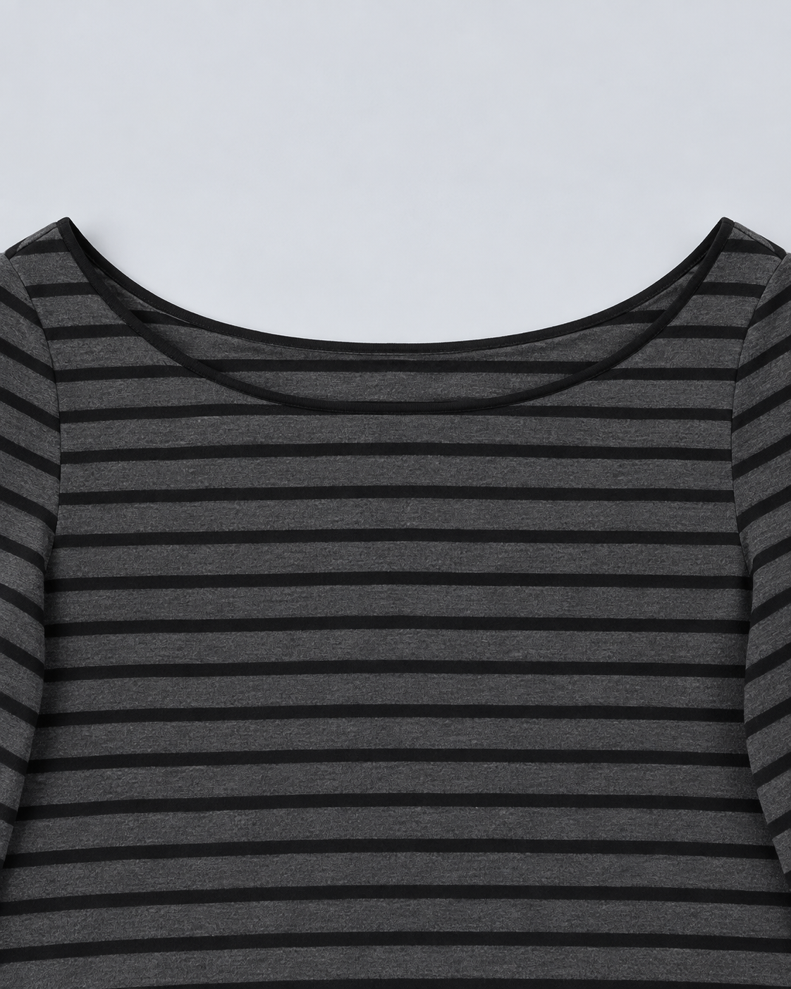 STRIPE — Long-sleeve striped top