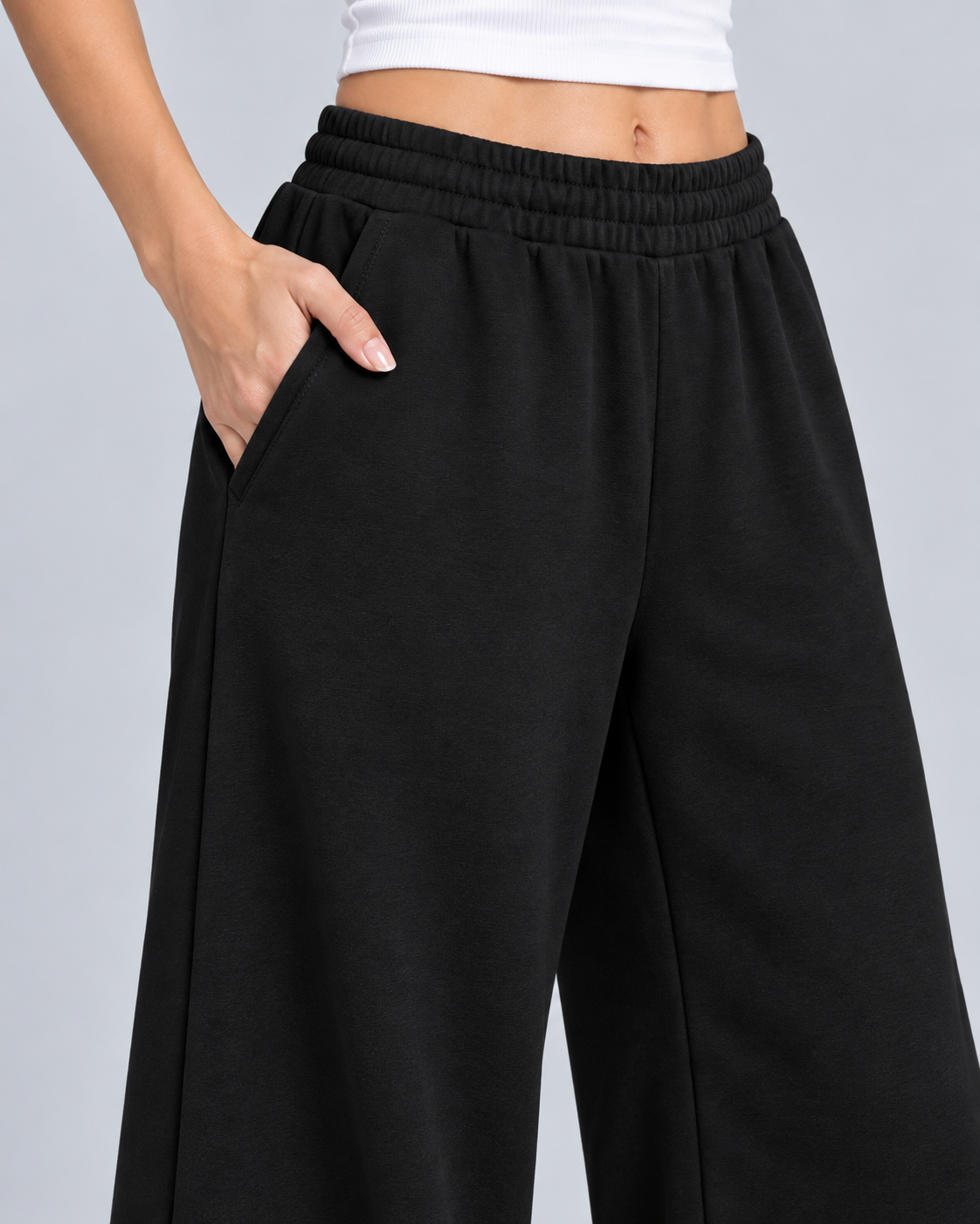 SUNDAY — Wide drawstring trousers