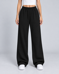 SUNDAY — Wide drawstring trousers — front view