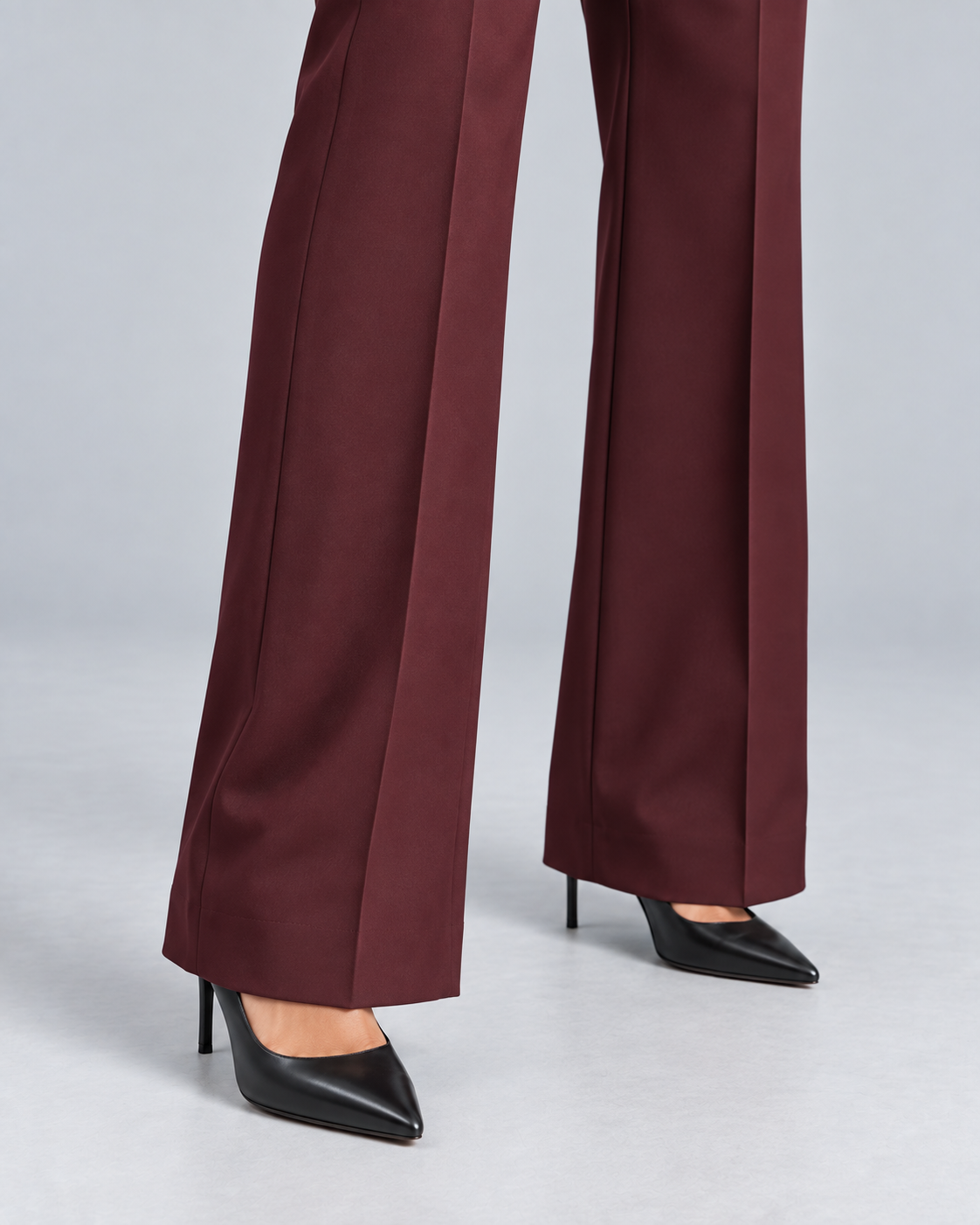 TAILOR — High-waisted straight-leg trousers