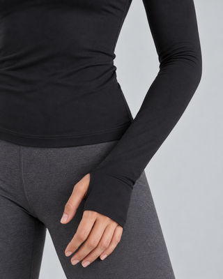TEMPO — Long-sleeved sports top