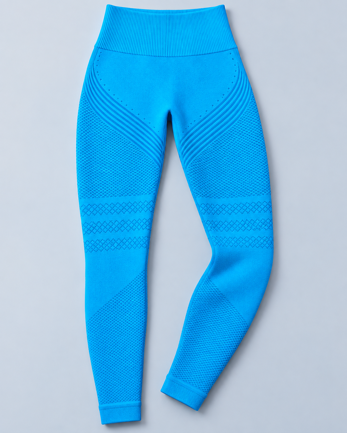 TEXTURE — Textured high-waist leggings