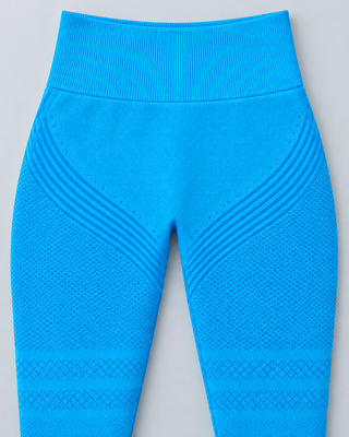 TEXTURE — Textured high-waist leggings