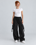 UTILITY — Relaxed cargo trousers — front view