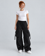 UTILITY — Relaxed cargo trousers — front view