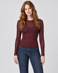 VEIL — Fine-knit long-sleeved top — front view