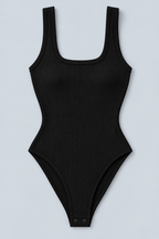 VELA — Halter bodysuit with side cut-outs