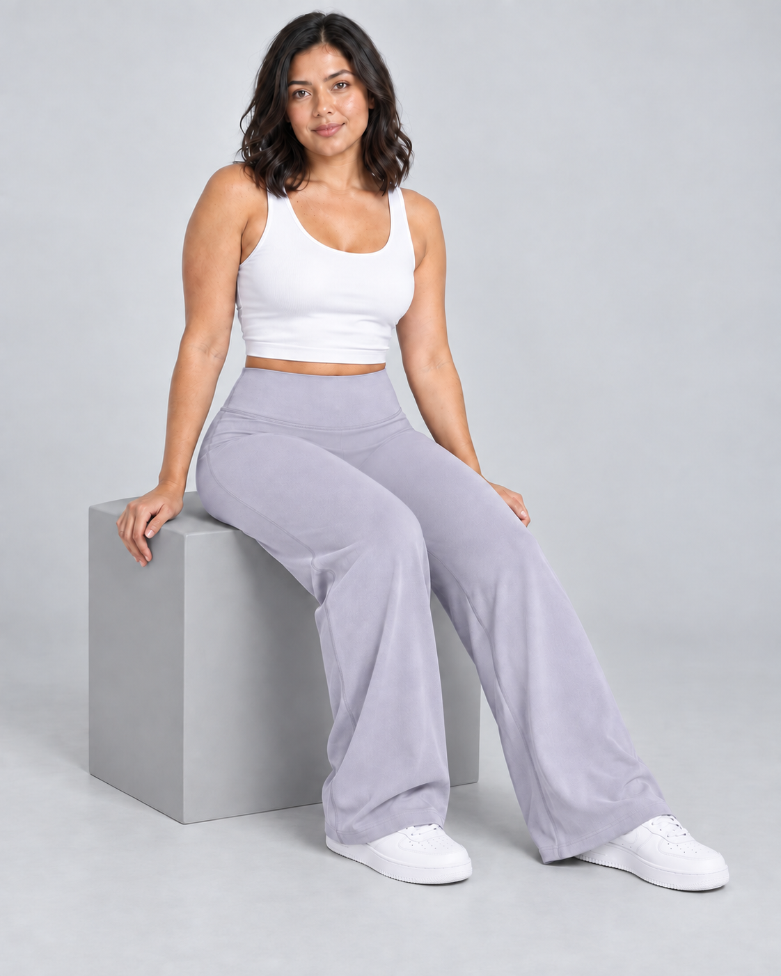 WAVE — Wide-leg sports pants