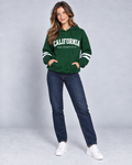 WESTCOAST — Hoodie with stripe details — front view